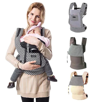 Compact Baby Carrier with Storage Bag for All Seasons