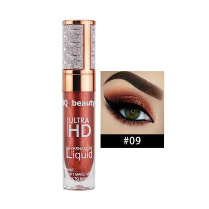 Diamond Liquid Eyeshadow with Pearlescent Glitter Shine