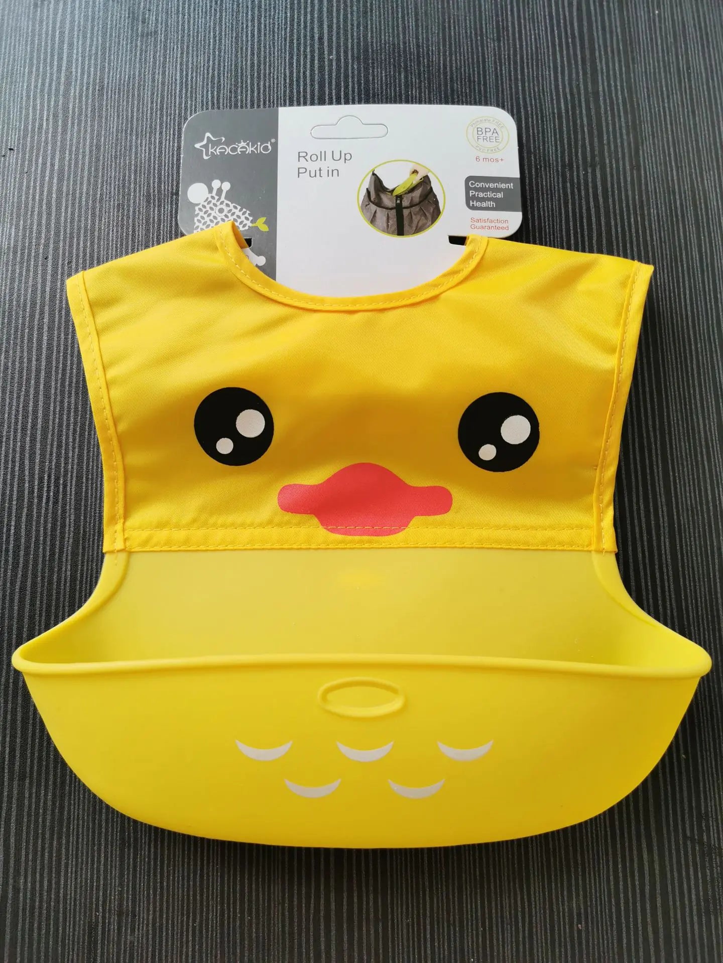 Soft Waterproof Silicone Baby Bibs - Easy to Clean