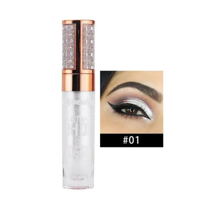 Diamond Liquid Eyeshadow with Pearlescent Glitter Shine