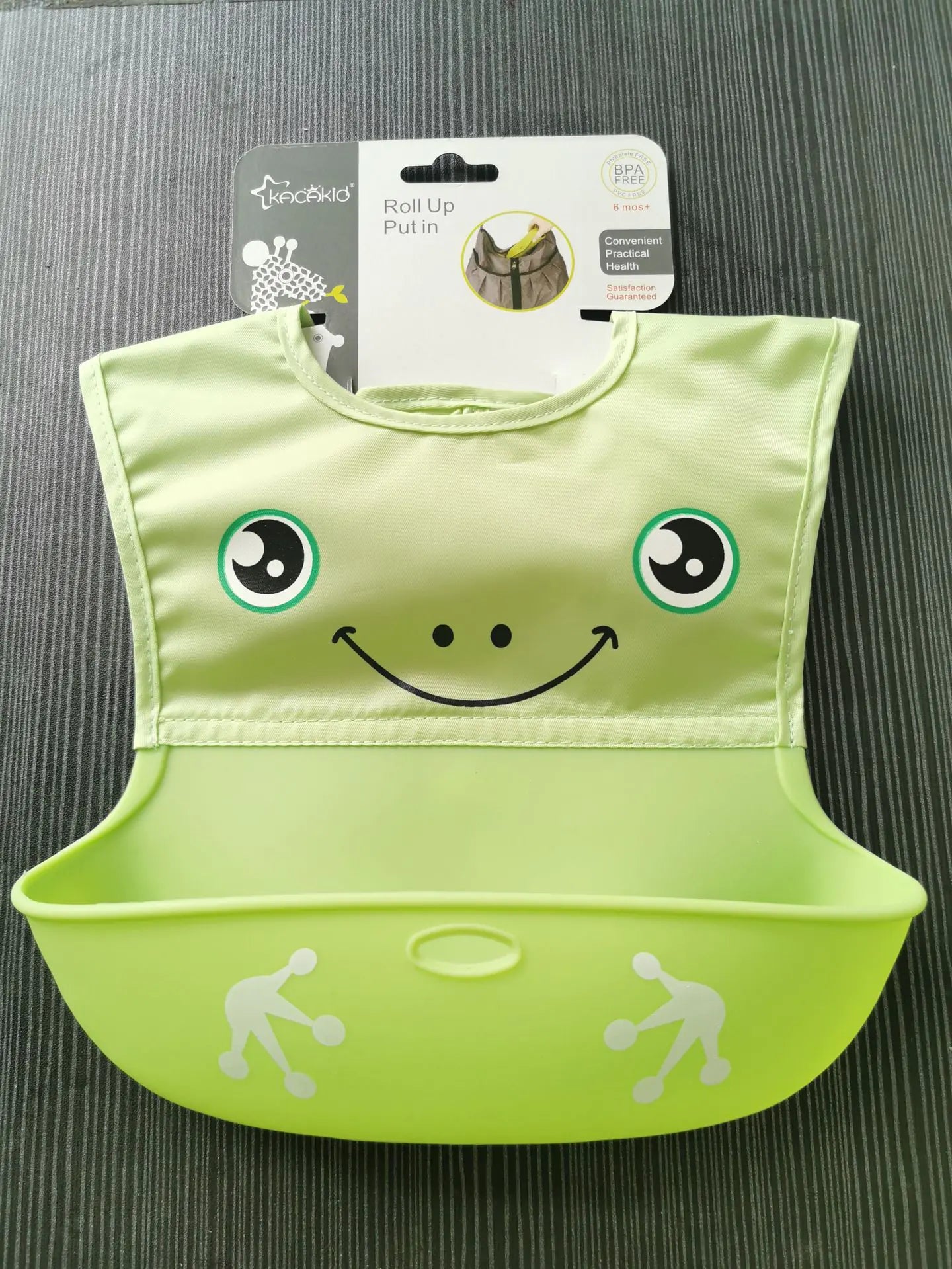 Soft Waterproof Silicone Baby Bibs - Easy to Clean