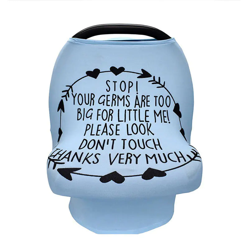 Multi-Function Nursing Cover with Sunshade and Windshield