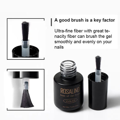 ROSALIND Gel Nail Polish Set - 12 Bottles