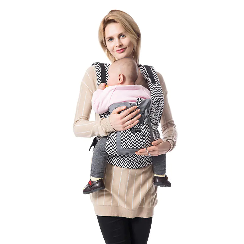 Compact Baby Carrier with Storage Bag for All Seasons