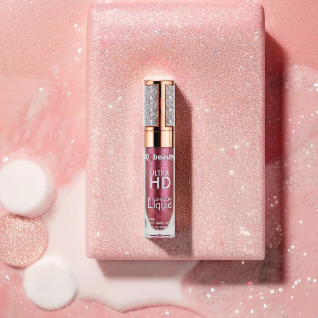 Diamond Liquid Eyeshadow with Pearlescent Glitter Shine