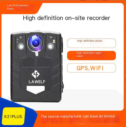 X21PLUS Body Camera with HD Infrared Night Vision