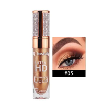 Diamond Liquid Eyeshadow with Pearlescent Glitter Shine