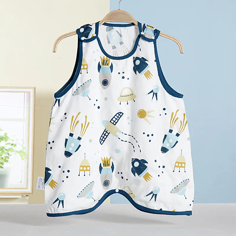 Bamboo Fiber Antibacterial Children's Sleeping Bag Vest