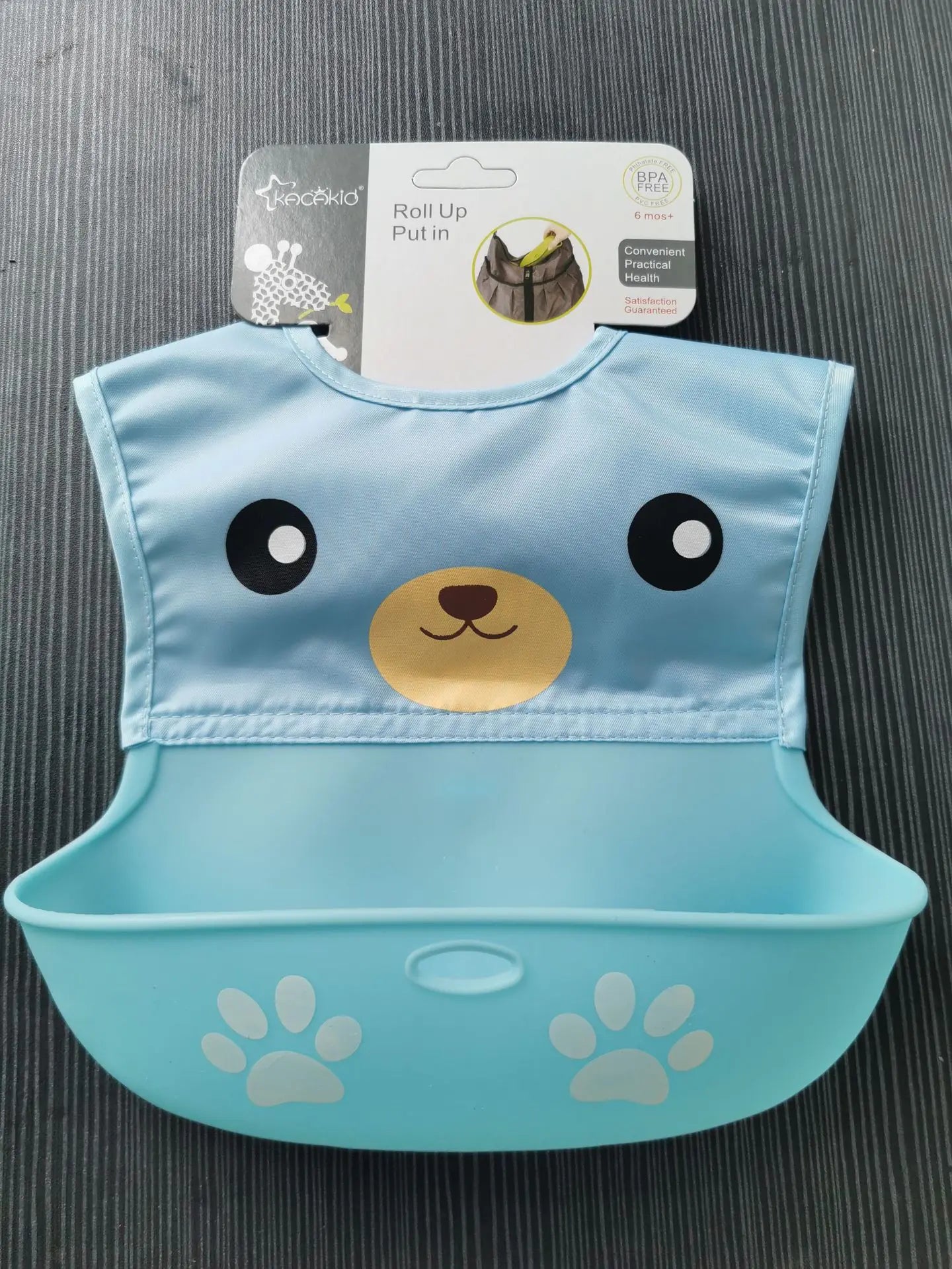 Soft Waterproof Silicone Baby Bibs - Easy to Clean