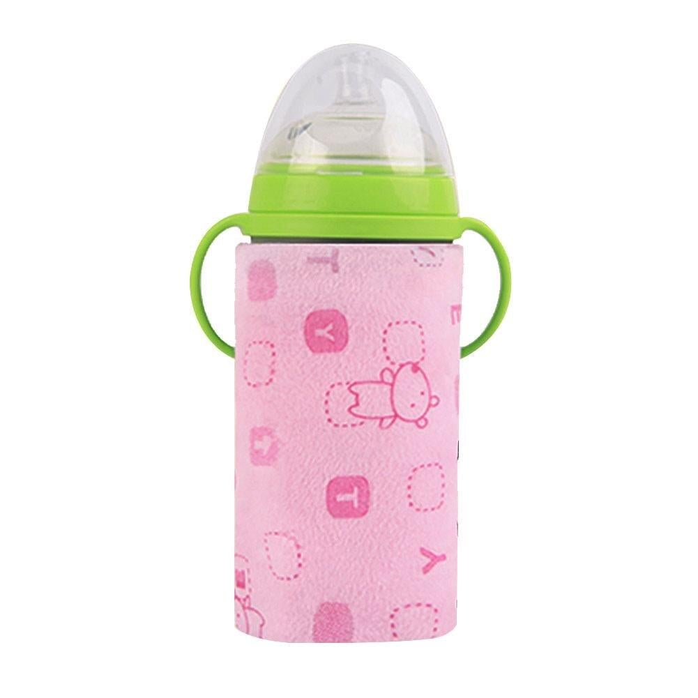 Portable USB Baby Bottle Warmer Milk & Water Heating