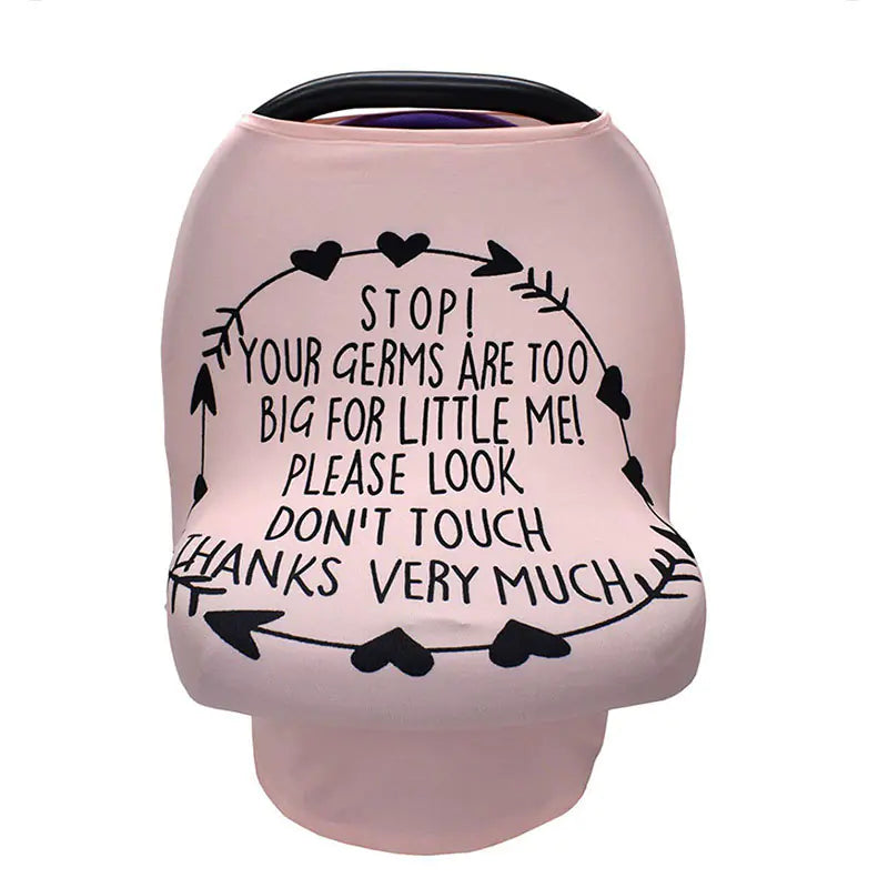 Multi-Function Nursing Cover with Sunshade and Windshield