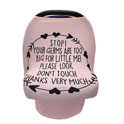 Multi-Function Nursing Cover with Sunshade and Windshield