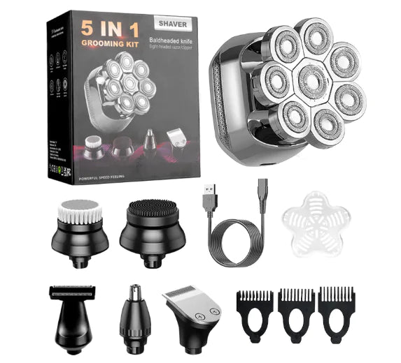 Waterproof Rechargeable Bald Head Shaver for Men