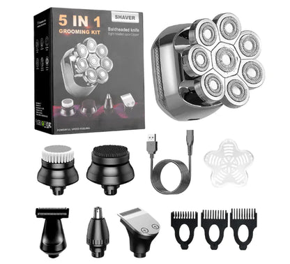 Waterproof Rechargeable Bald Head Shaver for Men