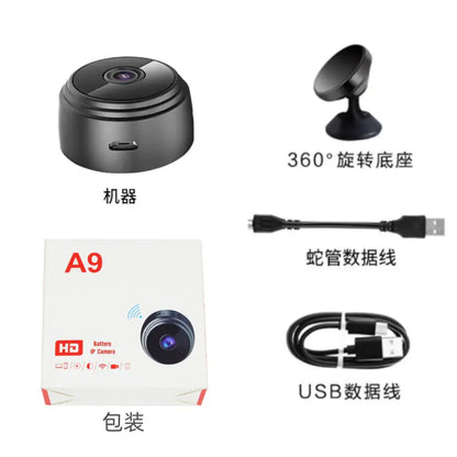 A9 Camera with Card Slot and Cloud Storage WIFI HD
