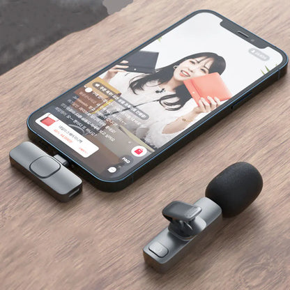 Portable Mini Wireless Lavalier Microphone