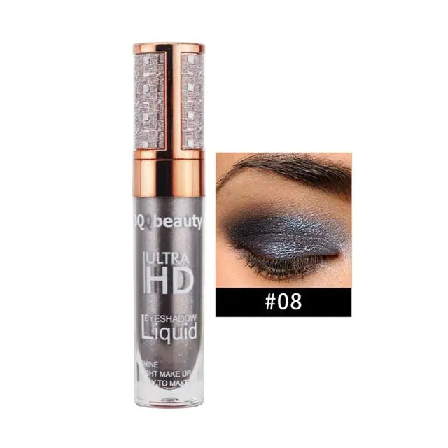 Diamond Liquid Eyeshadow with Pearlescent Glitter Shine