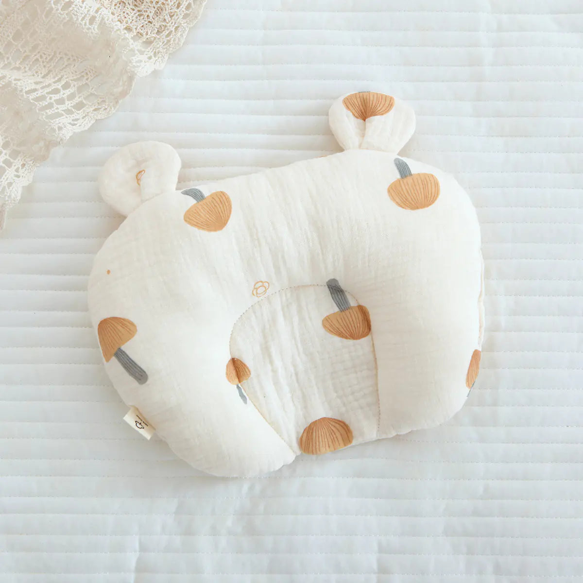 Cotton Baby Gauze Head Shaping Pillow for Support