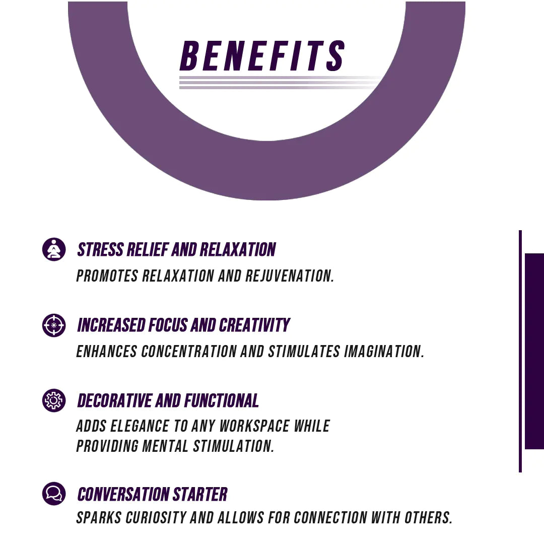 Kinetic Spinning Desk Toy for Relaxation