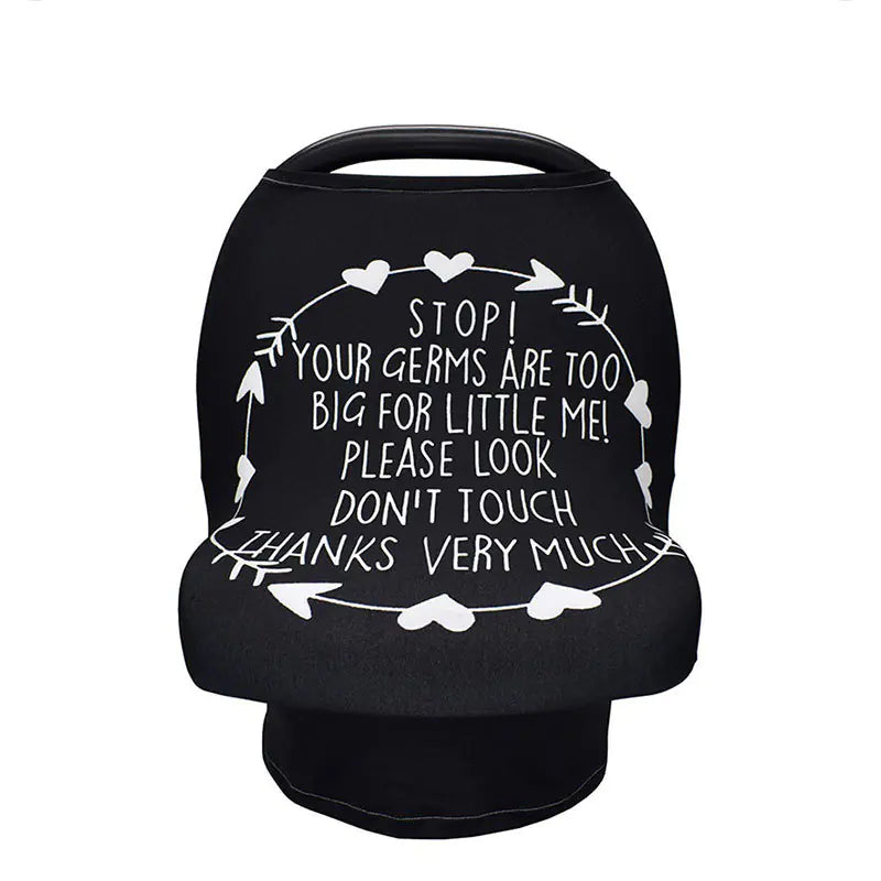 Multi-Function Nursing Cover with Sunshade and Windshield