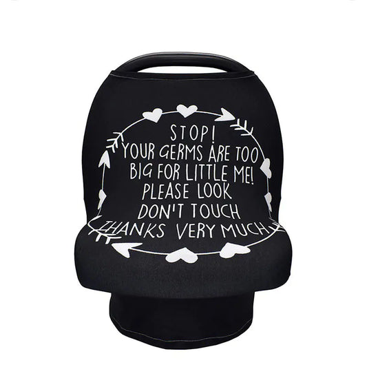 Multi-Function Nursing Cover with Sunshade and Windshield