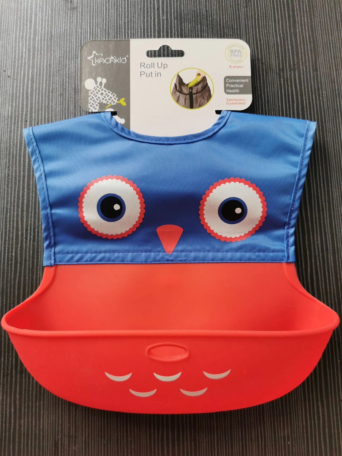 Soft Waterproof Silicone Baby Bibs - Easy to Clean