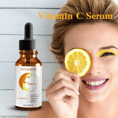 Hyaluronic Acid Vitamin C Serum for Hydration & Brightening