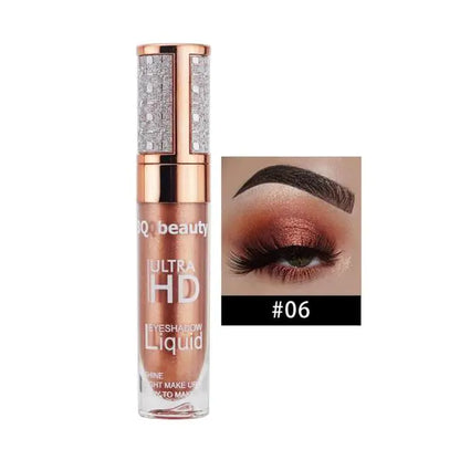 Diamond Liquid Eyeshadow with Pearlescent Glitter Shine